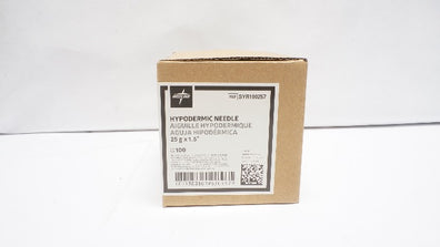 Medline SYR100257 Hypodermic Ndle 25g x 1.5inch - Box of 100